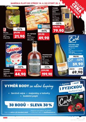 akční leták Kaufland 14.4.2021-20.4.2021