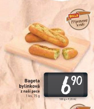 Bageta bylinková
