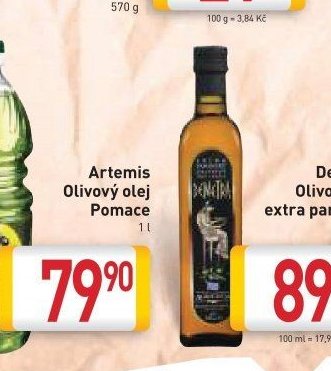 Artemis Olivový olej Pomace