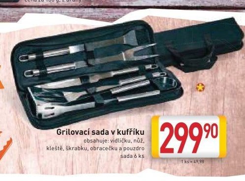 Grilovací sada v kufříku