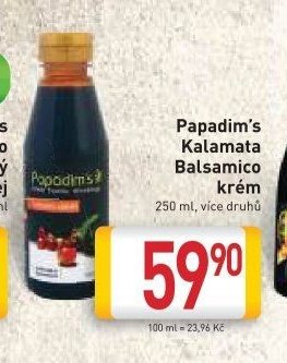 Papadim's Kalamata Balsamico krém
