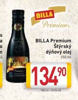 BILLA Premium Štýrský dýňový olej