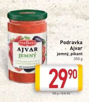 Podravka Ajvar jemný, pikant