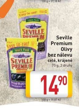 Seville Premium Olivy bez nálevu