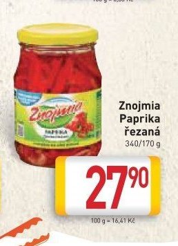 Znojmia Paprika řezaná
