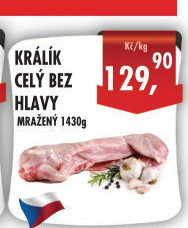 Králík mražený