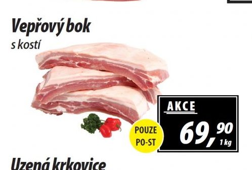 Vepřový bok s kostí