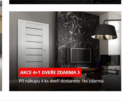 Akce 4+1 dveře zdarma