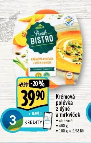 Krémová polévka z dýně a mrkviček