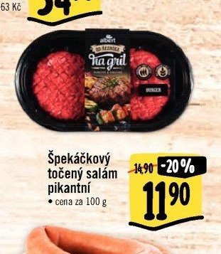 Špekáčkový točený salám pikantní