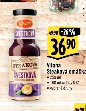 Vitana Steaková omáčka