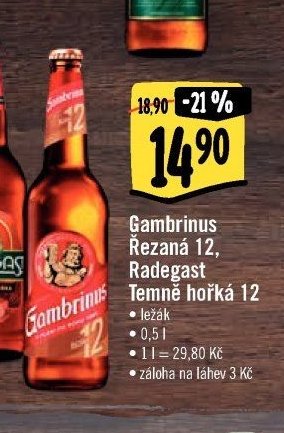 Gambrinus Řezaná 12