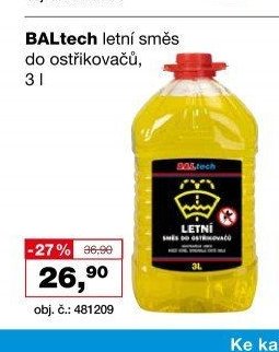 BALtech letní směs do ostřikovačů, 3 l