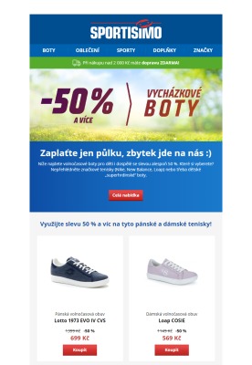 akční leták Sportisimo 13.4.2021-18.4.2021