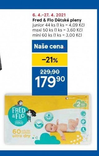 Fred & Flo Dětské pleny