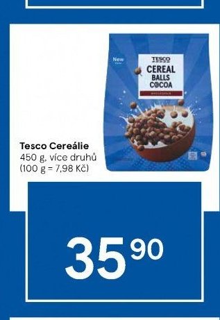 Tesco Cereal balls cocoa