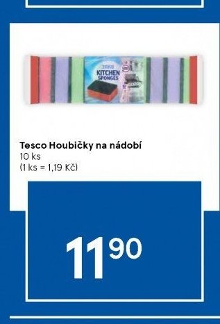 Tesco Houbičky na nádobí