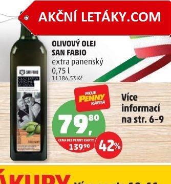 OLIVOVÝ OLEJ SAN FABIO