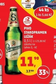 PIVO STAROPRAMEN LEŽÁK