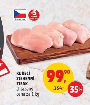KUŘECÍ STEHENNÍ STEAK