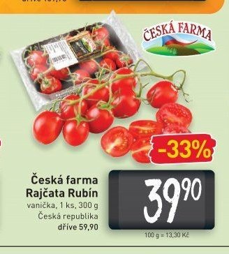 Česká farma Rajčata Rubín