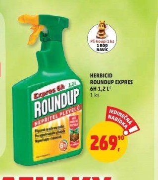 HERBICID ROUNDUP EXPRES 6H 1,2 L