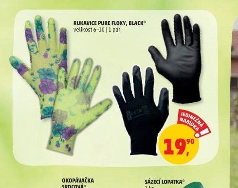 RUKAVICE PURE FLOXY, BLACK