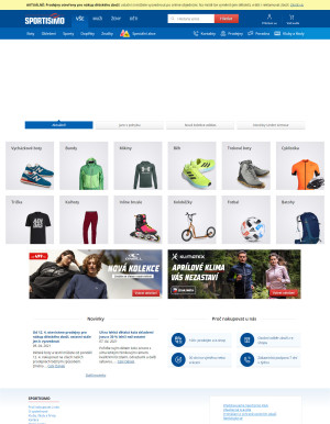 akční leták Sportisimo 14.4.2021-20.4.2021