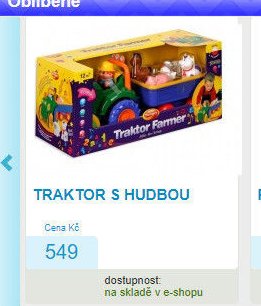 TRAKTOR S HUDBOU