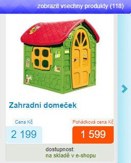Zahradní domeček