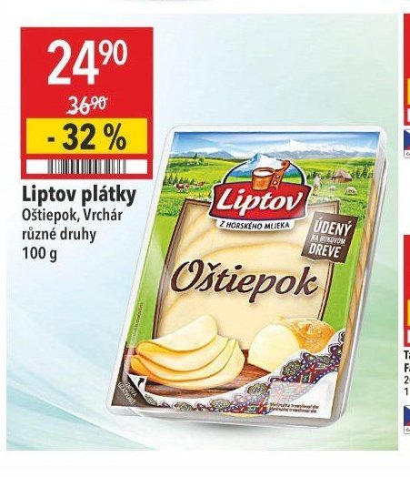 Liptov plátky Oštiepok