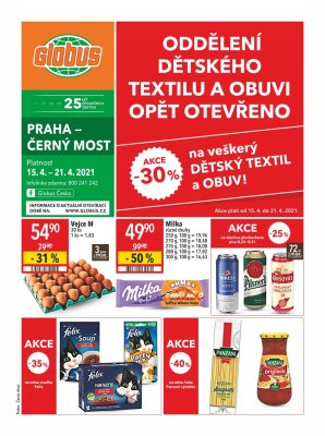 akční leták Globus 15.4.2021-21.4.2021