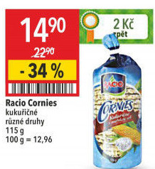 Chlebíčky Cornies Racio - Globus akcniletaky.com