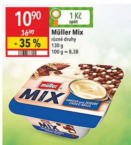 Jogurt Müller Mix