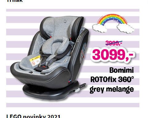 Bomimi ROTOfix 360° grey melange