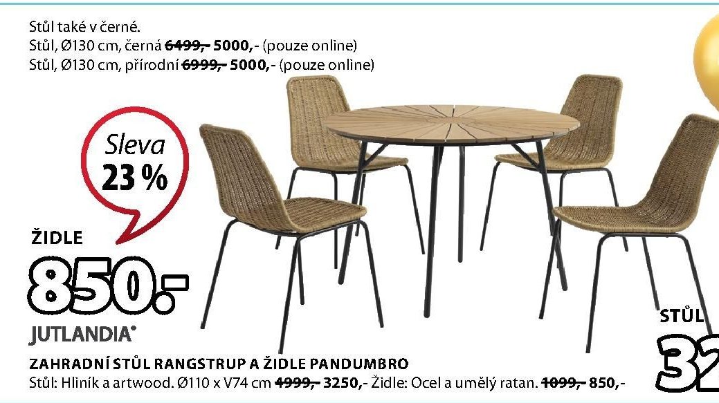 Zahradní stůl Jersore - Jysk akcniletaky.com