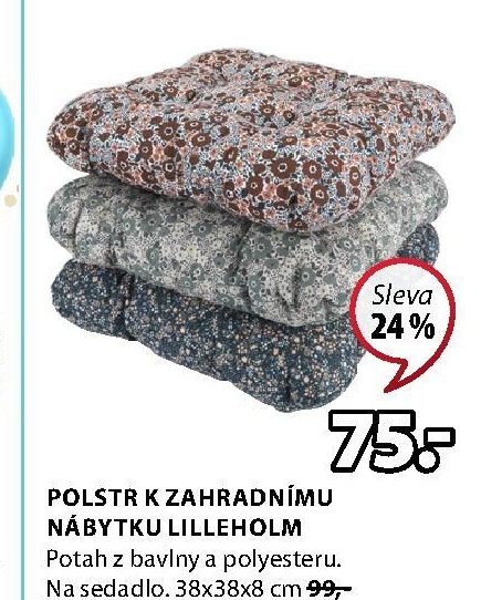 Polstr k zahradnímu nábytku Lilleholm - Jysk akcniletaky.com