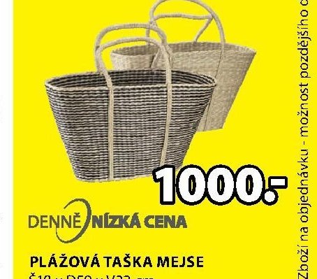 Plážová taška Mejse - Jysk akcniletaky.com
