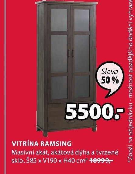VITRÍNA RAMSING - Jysk akcniletaky.com