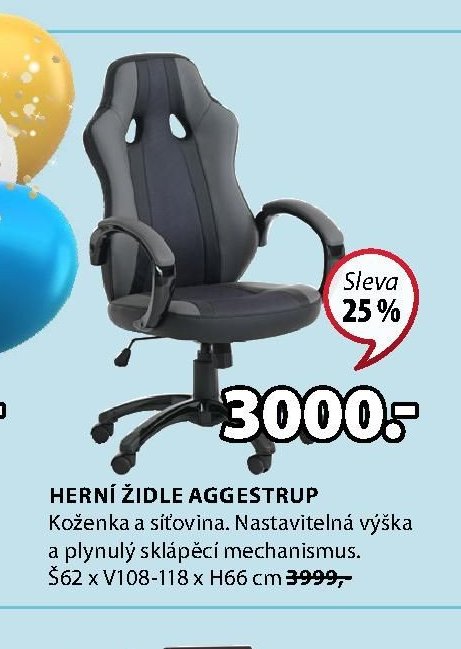 HERNÍ ŽIDLE AGGESTRUP - Jysk akcniletaky.com