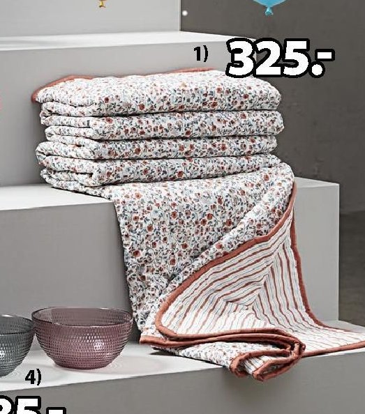 PROŠÍVANÝ PLÉD FLORA - Jysk akcniletaky.com