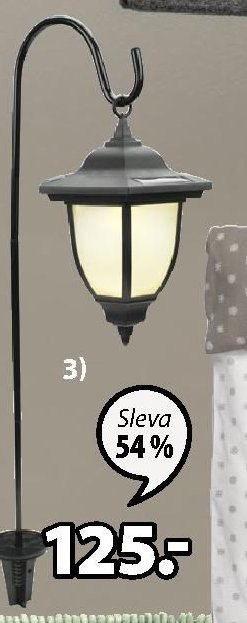 SOLÁRNÍ LAMPA SOLSORT - Jysk akcniletaky.com