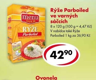 Rýže Parboiled
