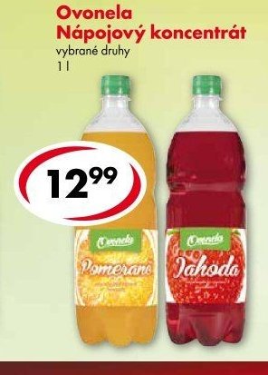 Ovonela Nápojový koncentrát
