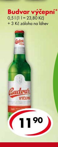 Budvar výčepní