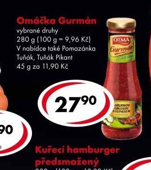 Omáčka Gurmán
