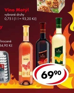Víno Motýl