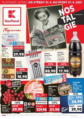 akční leták Kaufland 21.4.2021-27.4.2021