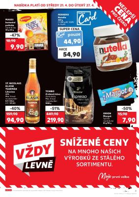 akční leták Kaufland 21.4.2021-27.4.2021