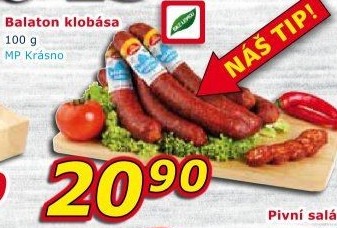 Klobása Balaton Krásno